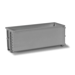 Herpa 053082-006 2 Abrollmulden, grau  Maßstab 1:87