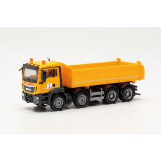 *Herpa 315180 MAN TGS M Euro6 4a Meiler-Kipper, Max Bögl Maßstab 1:87