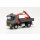 Herpa 315906 MB Arocs M Dreiseitenkipper mit Kran, grau/gelb  Maßstab 1:87