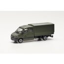 Herpa 700795 MB Sprinter `18 DoKa mi Plane, Bundeswehr...