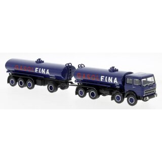 Brekina 58554 Fiat 691 Millepiedi, Tankzug, FINA Maßstab: 1:87