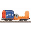 Piko 24606 Spur  H0 Offener Schiebeplanenwagen Shimmns...