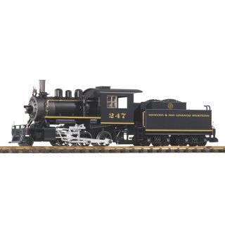 Piko 38239 Spur G-US Dampflok Mogul mit Tender, D&RGW