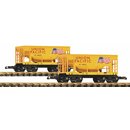 Piko 38950 Spur G-Schüttgutwagen UP 2er Set, USA