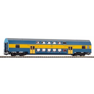 Piko 53115 Spur  H0 Doppelstockwagen 2. Klasse, PKP, Ep. V
