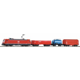 Piko 59015 Spur H0 PIKO SmartControl WLAN Set Güterzug BR 185 mit 3 Güterwagen, Ep.VI