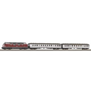Piko 59018 Spur H0 PIKO SmartControl WLAN Set mit Bettungsgleis, DB, Ep. IV Personenzug