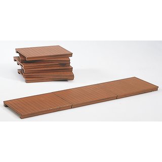 Piko 62281 Spur G Holz-Gehsteige (6 Stck.)