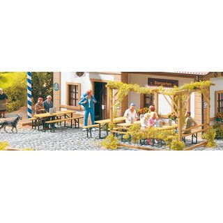 Piko 62282 Spur G Gartenbänke & Biergarten-Garnituren