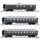 Tillig 01070 3er Set Reisezugwagenset, Preußischer Schnellzug, KPEV, Ep.I  Spur TT
