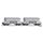 Tillig 01074 2er Set Selbstentladewagen Faccns, HVLE-Holcim, Ep.VI  Spur TT