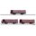 *Tillig 01077  Güterwagen-Set, drei offene Güterwagen, DR, Ep.IV  Spur TT