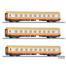 Tillig 01804 3er Set Personenwagen, Städteexpress,...
