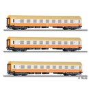 Tillig 01804 Personenwagen-Set, Stdteexpress, DR, Ep.IV...