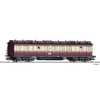 Tillig 13166 Reisezugwagen 3. Klasse o.Brhs., Ruhr-Schnellverkehr, DRG, Ep.II  Spur TT