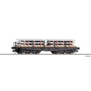 Tillig 15626 Schwerlastwagen Sammp 705, DBAG, beladen mit...