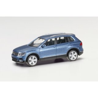 Herpa 038607-006 VW Tiguan, Nightshade Blue Metallic  Maßstab 1:87