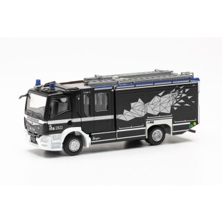 Herpa 096997 MAN TGM CC Z-Cab Ziegler, FW Schweiz  Maßstab 1:87