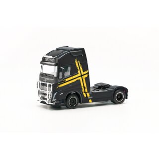 *Herpa 315289-002 Volvo FH16 Gl. 2020 Zugmaschine mit Lampenbügel, schwarz  Maßstab 1:87