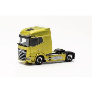 Herpa 315784 DAF XG+ Zugmaschine, gelbgold metallic  Maßstab 1:87
