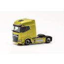Herpa 315784 DAF XG+ Zugmaschine, gelbgold metallic...