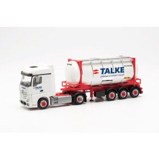 Herpa 316002 MB Actros 18 BS Swapcontainer-Sattelzug, Talke  Maßstab 1:87