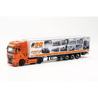 Herpa 316118 MAN TGX GX Koffer-Sattelzug, Horst Krüger Göttingen  Maßstab 1:87