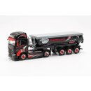 Herpa 316125 Iveco S-Way Rundmulden-Sattelzug, Rapstruc...