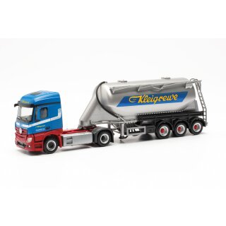 Herpa 316132 MB Actros StS Eutersilo-Sattelzug, Kleigrewe  Maßstab 1:87