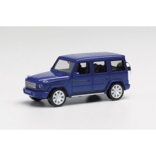 *Herpa 420280-002 MB G-Klasse, dunkelblau  Maßstab 1:87