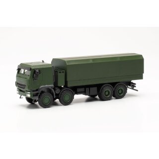 Herpa 746915 Iveco Trakker 8x8 Pritschen-LKW, undekoriert  Maßstab 1:87