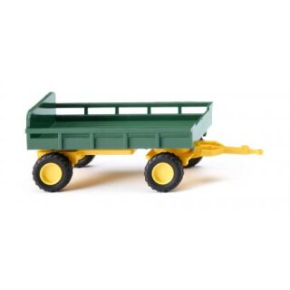 Wiking 086904 Landwirtschaftlicher Anhänger - grün  Maßstab 1:87
