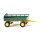Wiking 086904 Landwirtschaftlicher Anhänger - grün  Maßstab 1:87