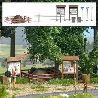 Busch 1851 Waldameisen-Set  Spur H0