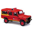 Busch 50327 Land Rover Defender Betriebsfeuerwehr Rolls...