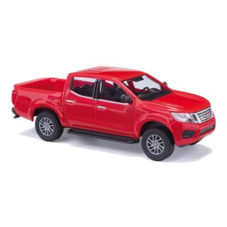 *Busch 53700 Nissan Navara, rot, 2015  Maßstab 1:87