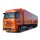 Herpa 953290 Mercedes Benz Actros´18 BS Gardinenplanen-Sattelzug, Gebrüder Weis  Maßstab: 1:87