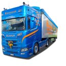 Herpa 952385 Scania CR20 HD Schubboden-Sattelzug,...