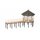 Noch 14264 Event-Pavillon, Fischersteg, Laser-Cut  Spur H0