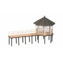 Noch 14619 Event-Pavillon, Fischersteg, Laser-Cut  Spur N