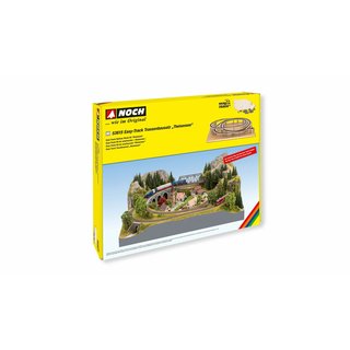 Noch 53615 Easy-Track-Trassenbausatz, Theisensee  Spur H0