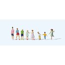 Preiser 10766 Jugendliche und Kinder  Spur H0
