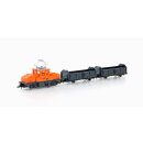 Kato K105007 Güterzug-Set E-Lok BR 169 orange mit 2...