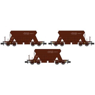 Lemke LC66305 3er Set Schttgutwagen RAG, Ep. IV-V  Spur N