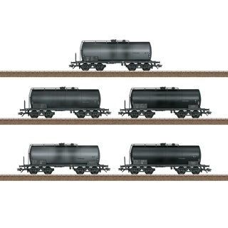 Trix T24145 Einheitskesselwagen Set, DR, Ep. IV  Spur H0