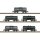 Trix T24145 Einheitskesselwagen Set, DR, Ep. IV  Spur H0