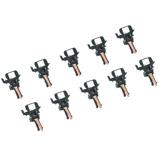Märklin 72025 Stromführende Kurzkupplungsköpfe für Norm-Kupplungsaufnahme ( 10 St, )  Spur H0
