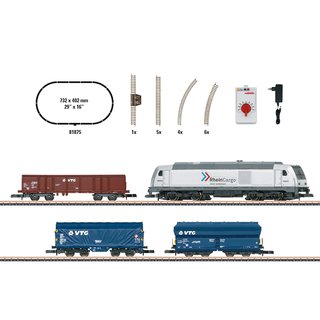 Märklin 81875  Startpackung, moderner Güterverkehr mit Diesellok BR 285, Ep. VI Spur Z