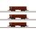 Märklin 86682  Rolldachwagen-Set Tams 886, DB, Ep. IV  Spur Z