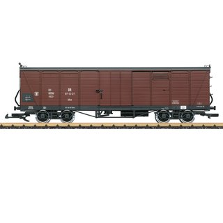 LGB L43602 Spur G  Gedeckter Güterwagen, DR, Ep.III
